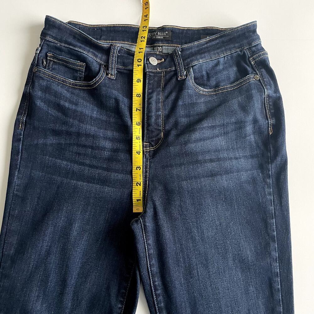 Judy Blue Women's Flare Jeans size 11/30 Raw Hem - Picture 13 of 15